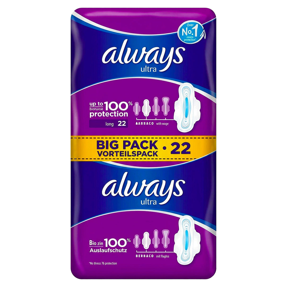 Always Ultra Duo Long Plus 22S