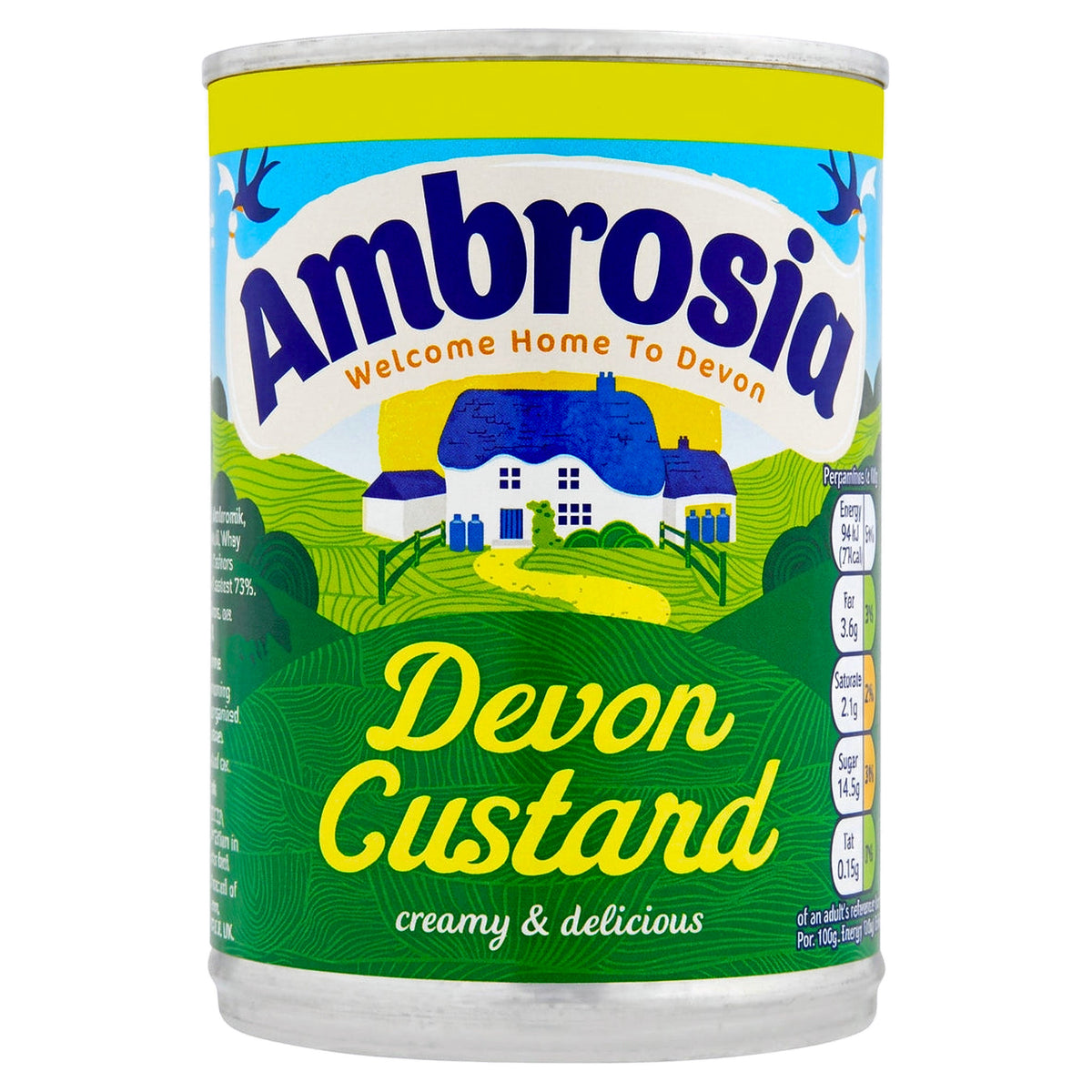 Ambrosia Devon Custard Tin 400G