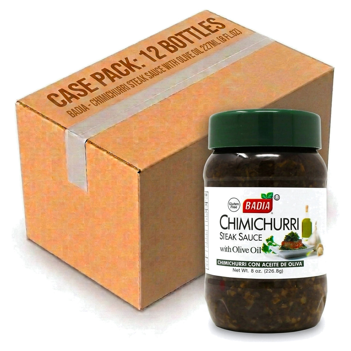 Badia Chimichurri Sauce 227ml (8 Fl.Oz) (Case of 12)