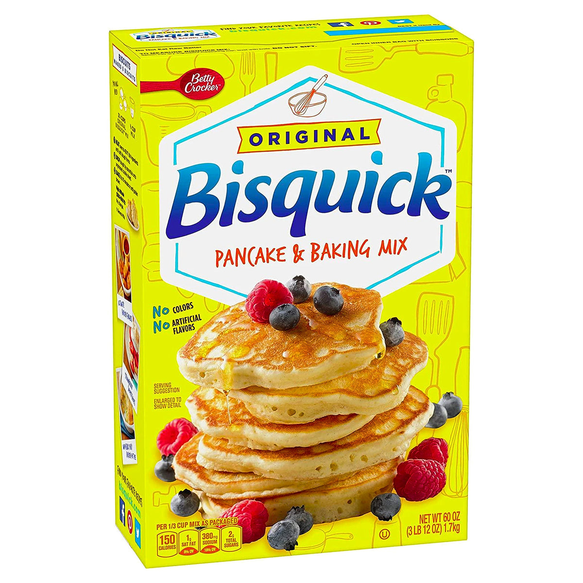 Betty Crocker Bisquick Original Pancake & Baking Mix 1.7Kg