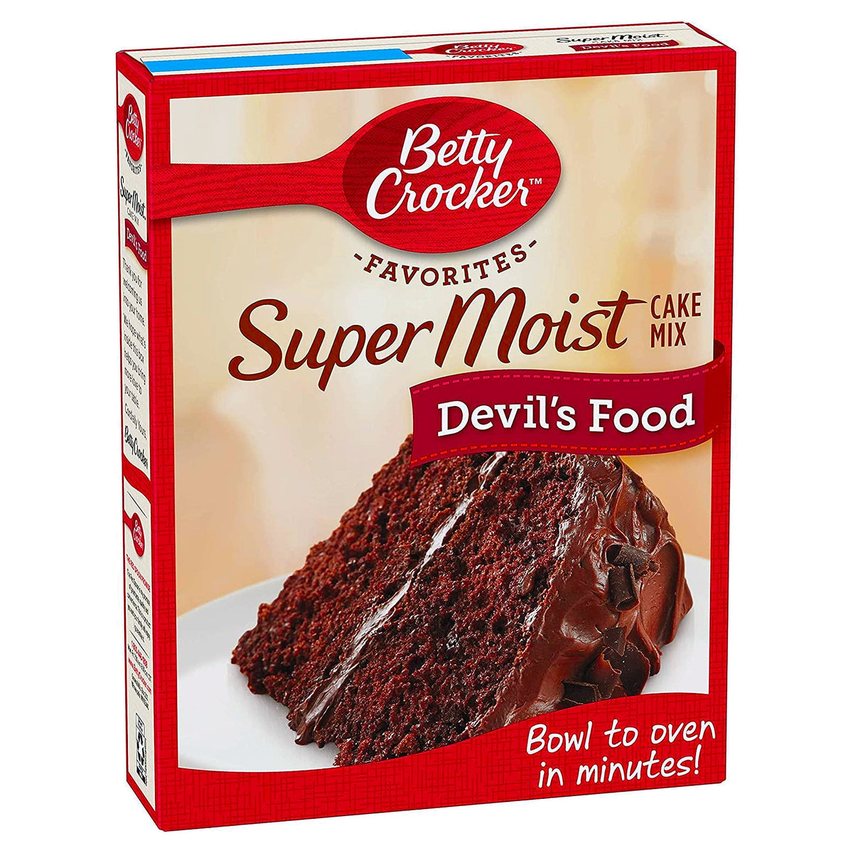 Betty Crocker Super Moist Devils Food Cake Mix 15.25Oz