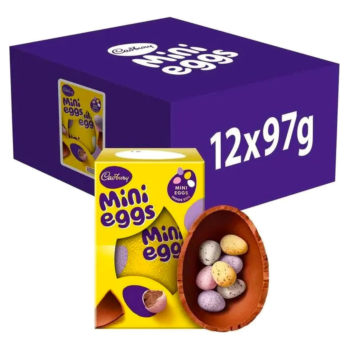 Cadbury Mini Eggs Easter Egg 97G (Case of 12)
