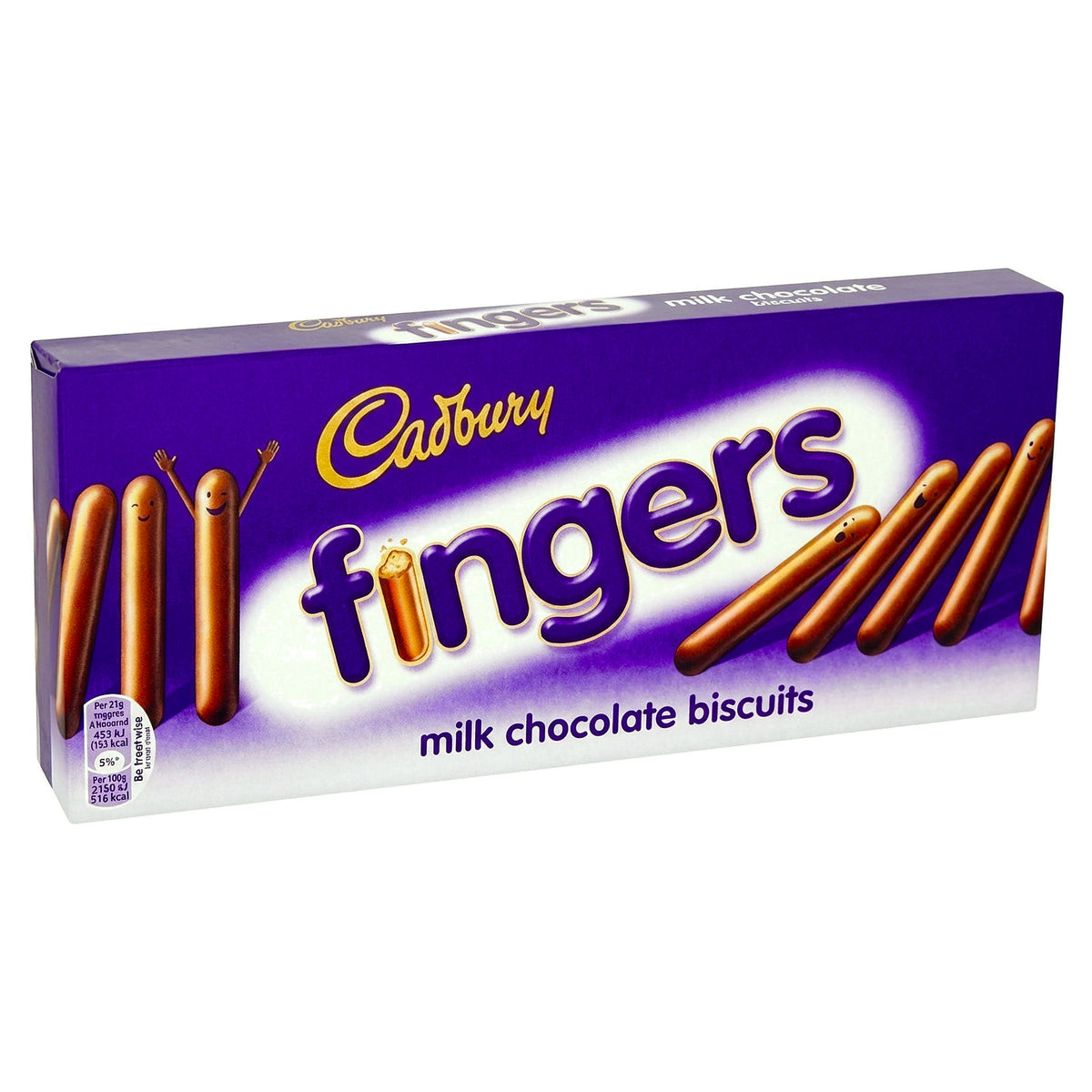 Cadburys Fingers 114G