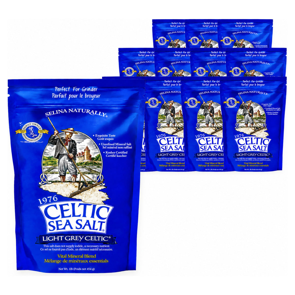 Celtic Sea Salt Light Gray 454g (Case of 12)