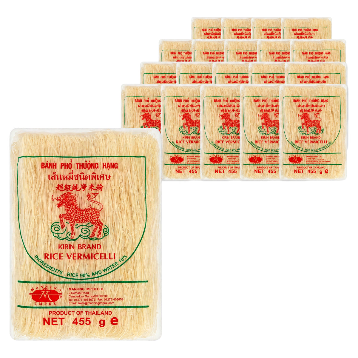 Kirin Rice Vermicelli 455G (Case of 20)