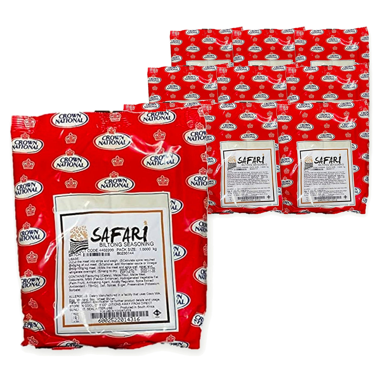 Safari Biltong Seasoning 1kg (Case of 10)