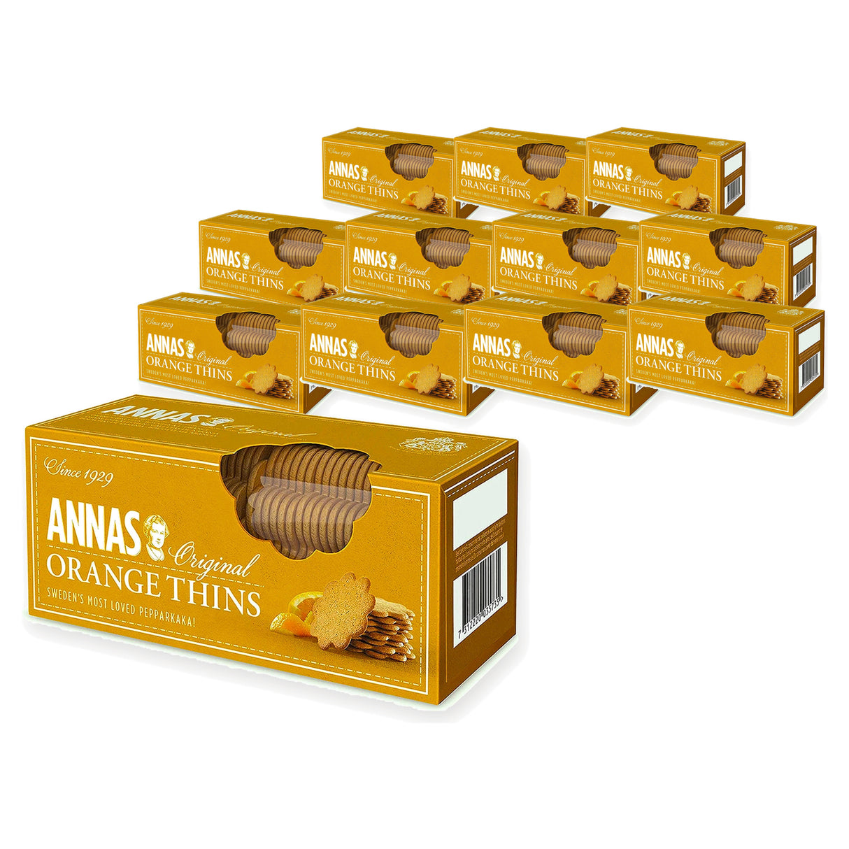 Anna's Orange Thins 150G (Case of 12)