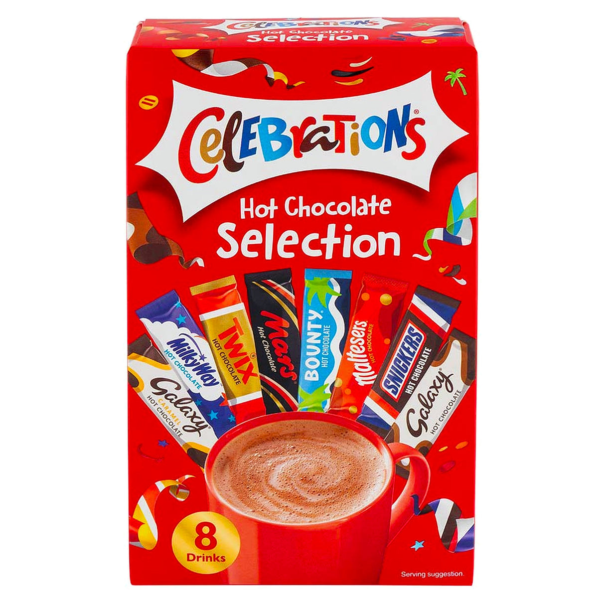 Celebrations Hot Chocolate Selection Sticks 8 Pack