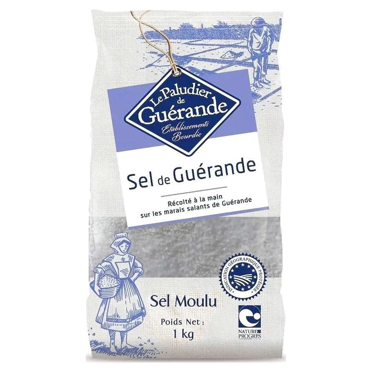 Celtic Sea Salt/Sel De Guerande Fine 1KG