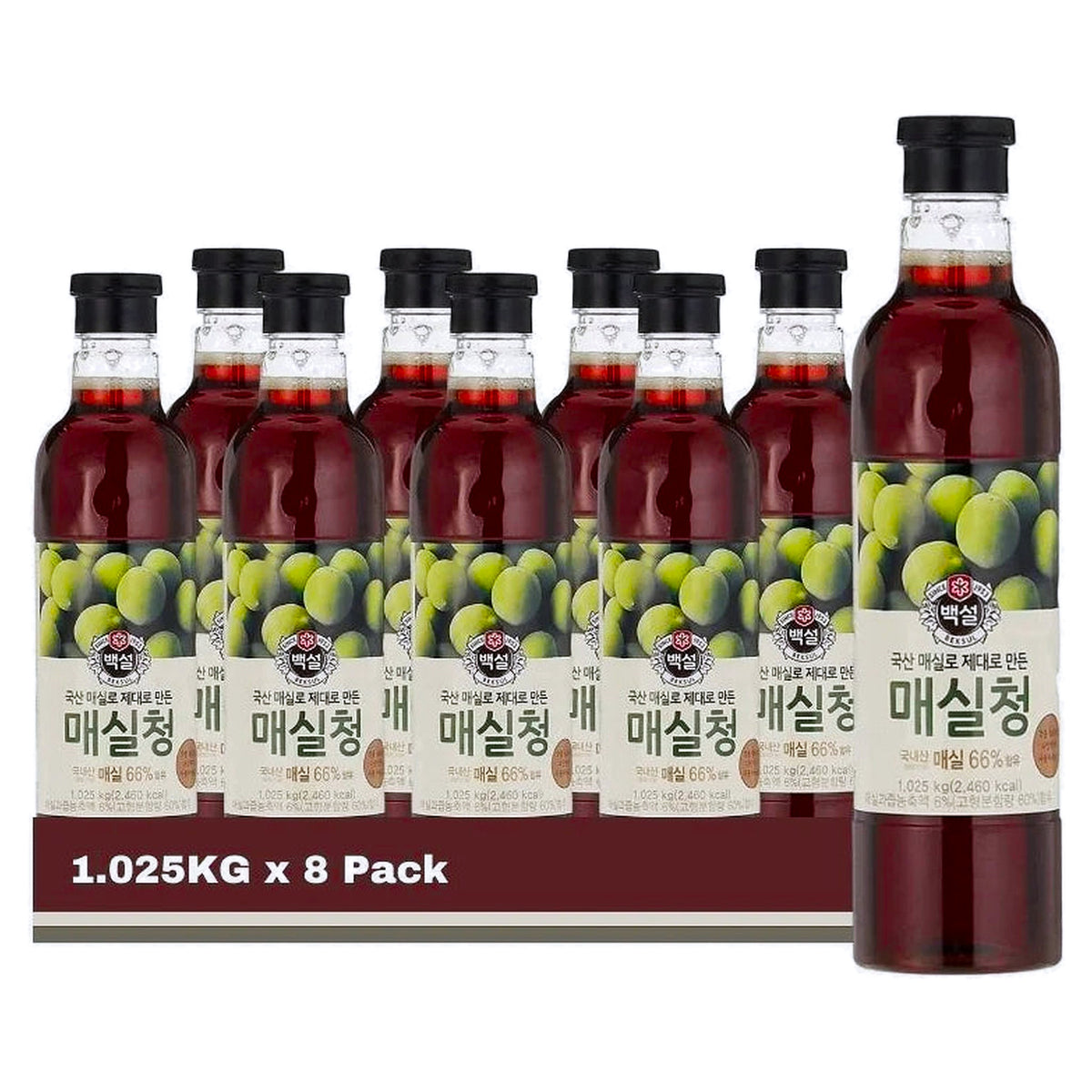 CJ Green Plum Concentrate 1.025KG (Case of 8)