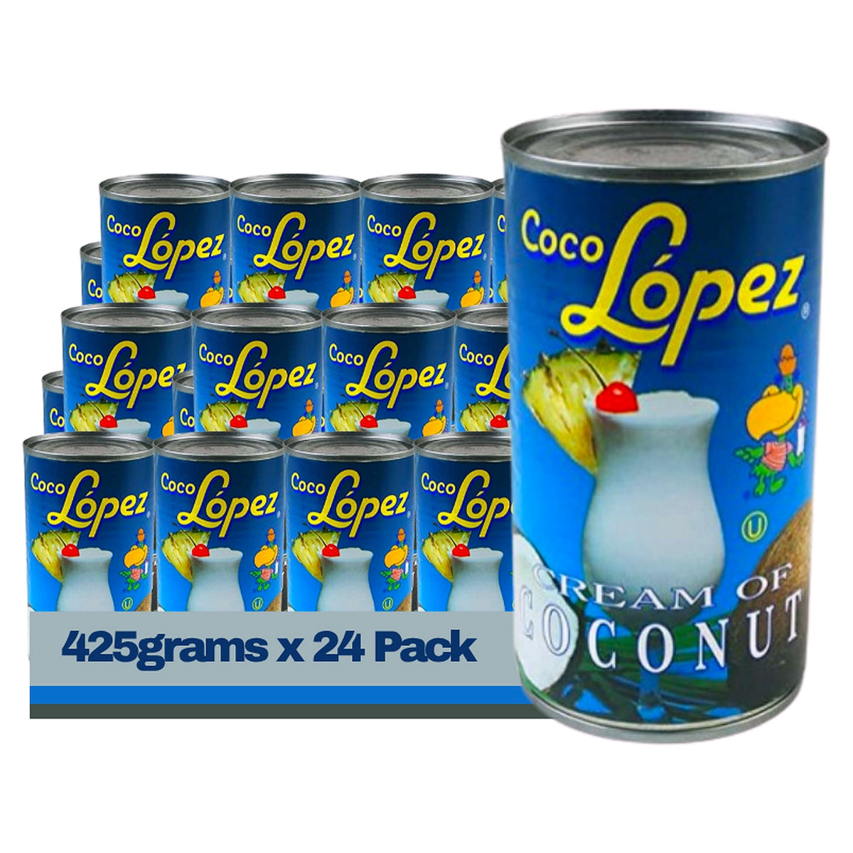 Coco Lopez Cream Of Coconut 425G (Case of 24)