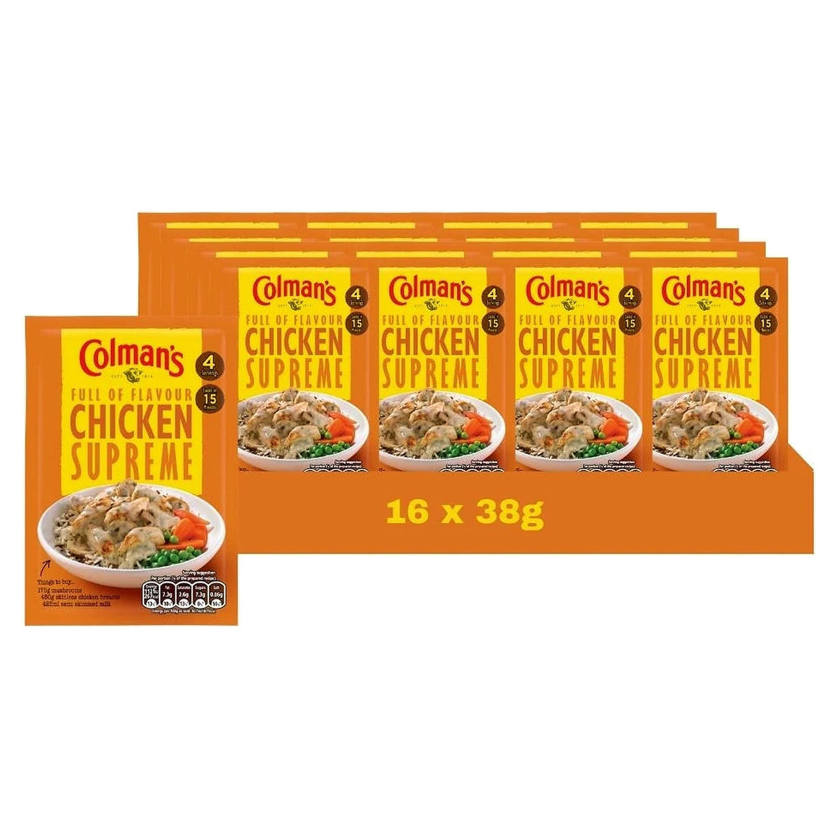 Colmans Chicken Supreme Mix 38G (Case of 16)