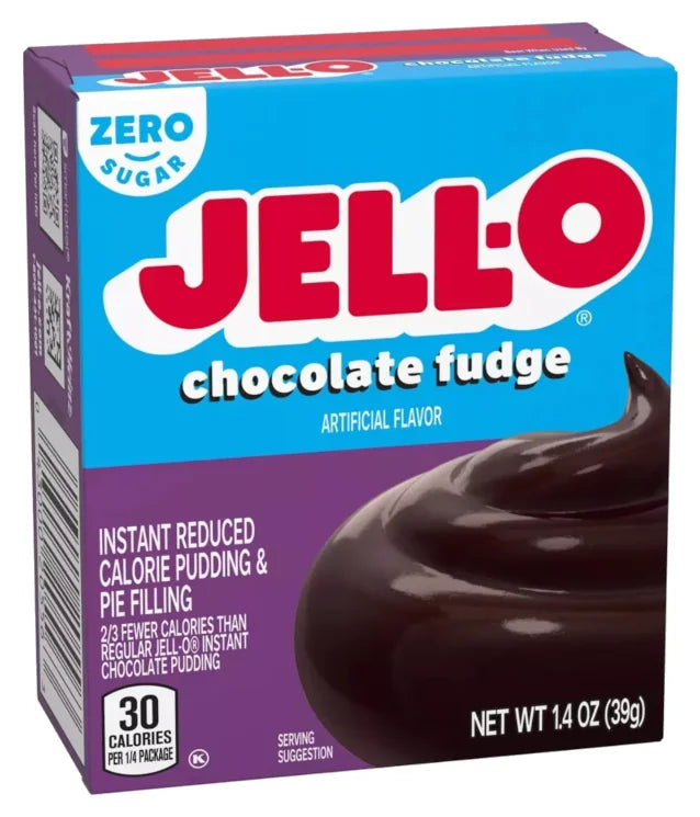 Jell-O Sugar Free Chocolate Fudge Pudding 1.4oz