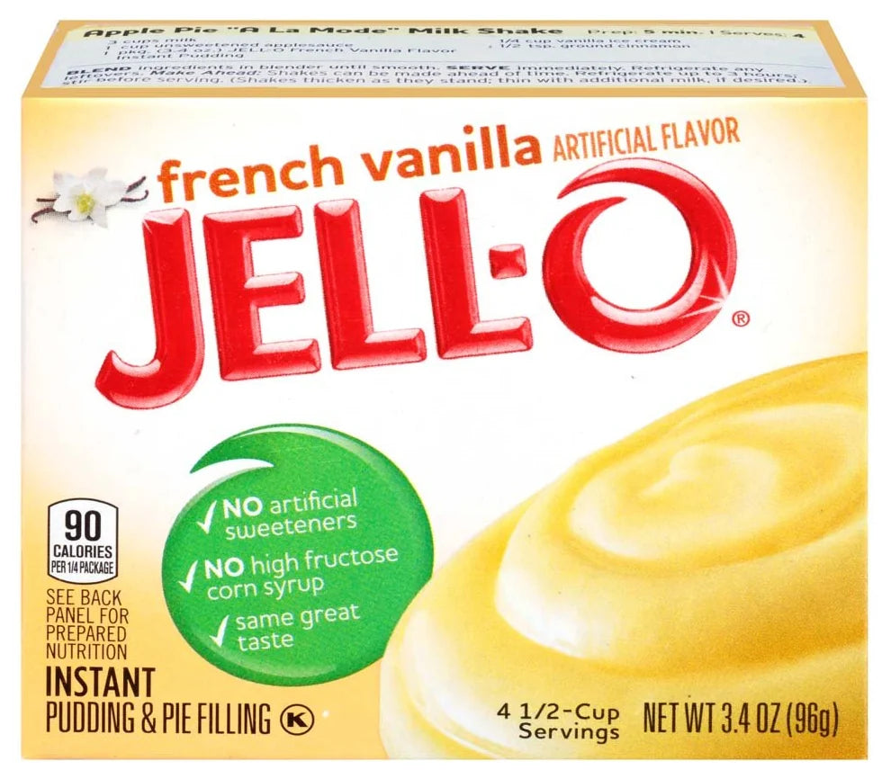 Jell O Instant Pudding - French Vanilla (96G)