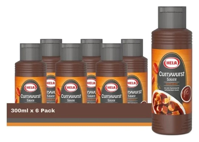 Hela Currywurst Sauce 300ML (Case of 6)
