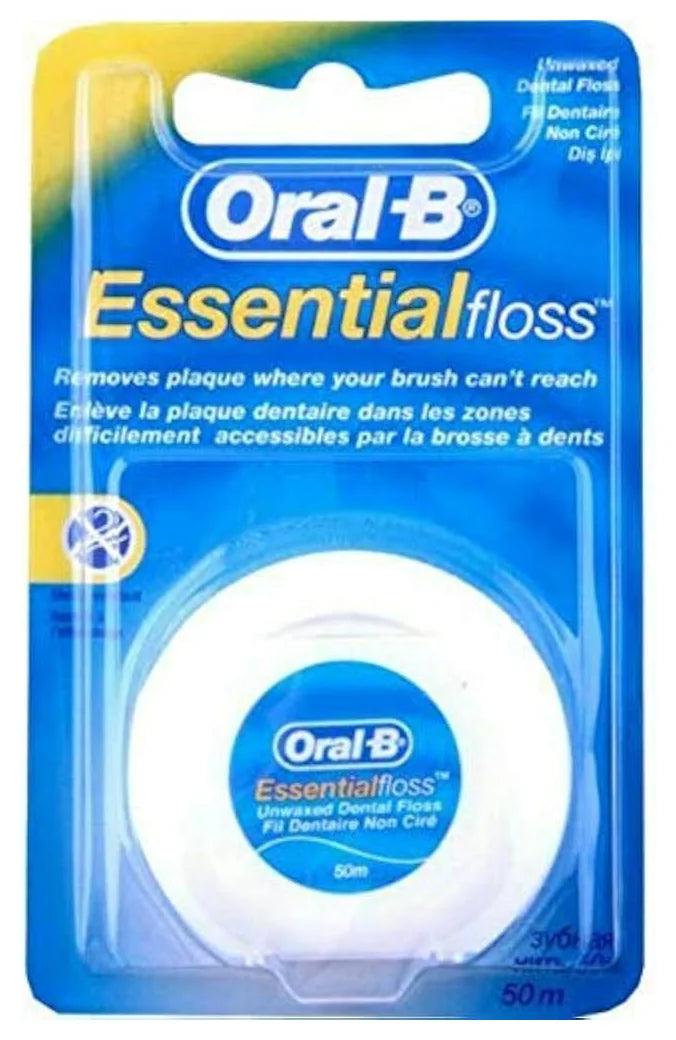Oral B Essential Floss Non Wax Regular