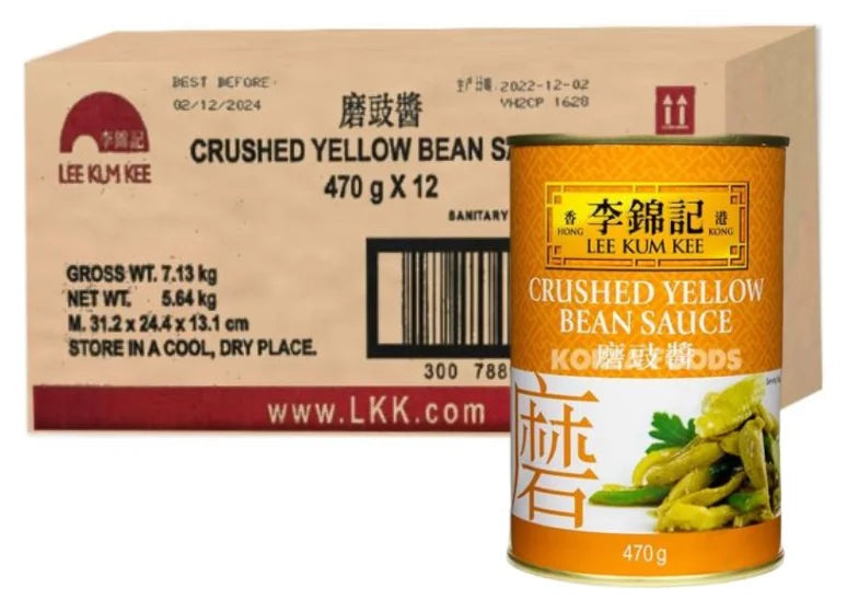 Lee Kum Kee Crushed Yellow Bean 470G (Case of 12)