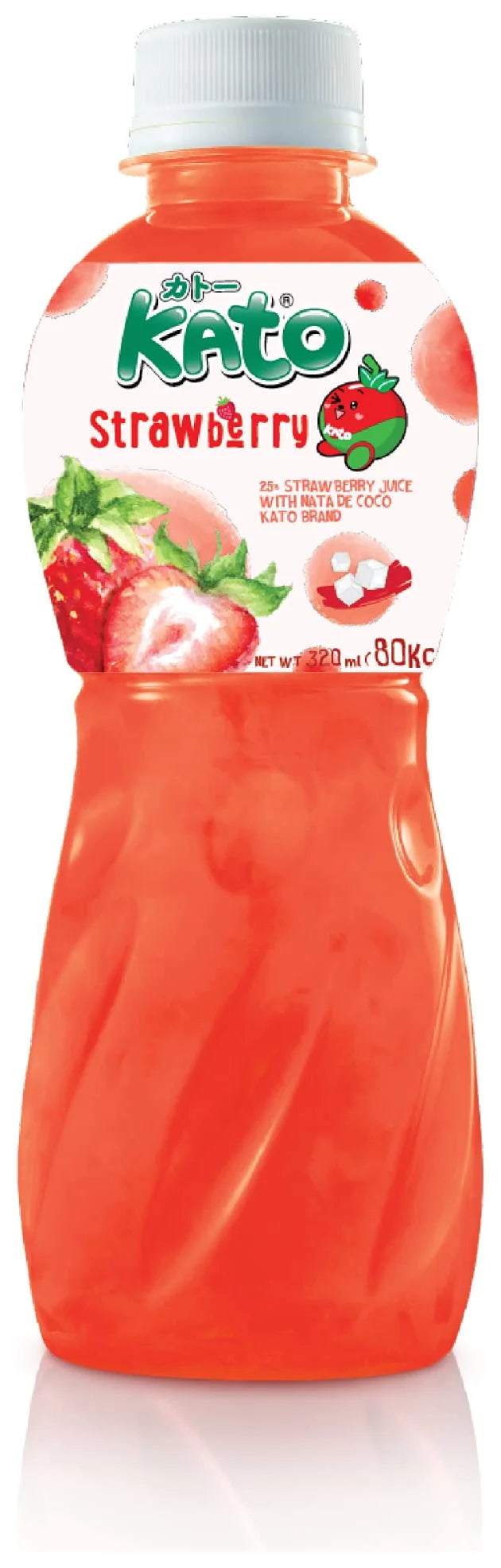 Kato Nata De Coco Strawberry 320ml **Expiry Sep 2024**