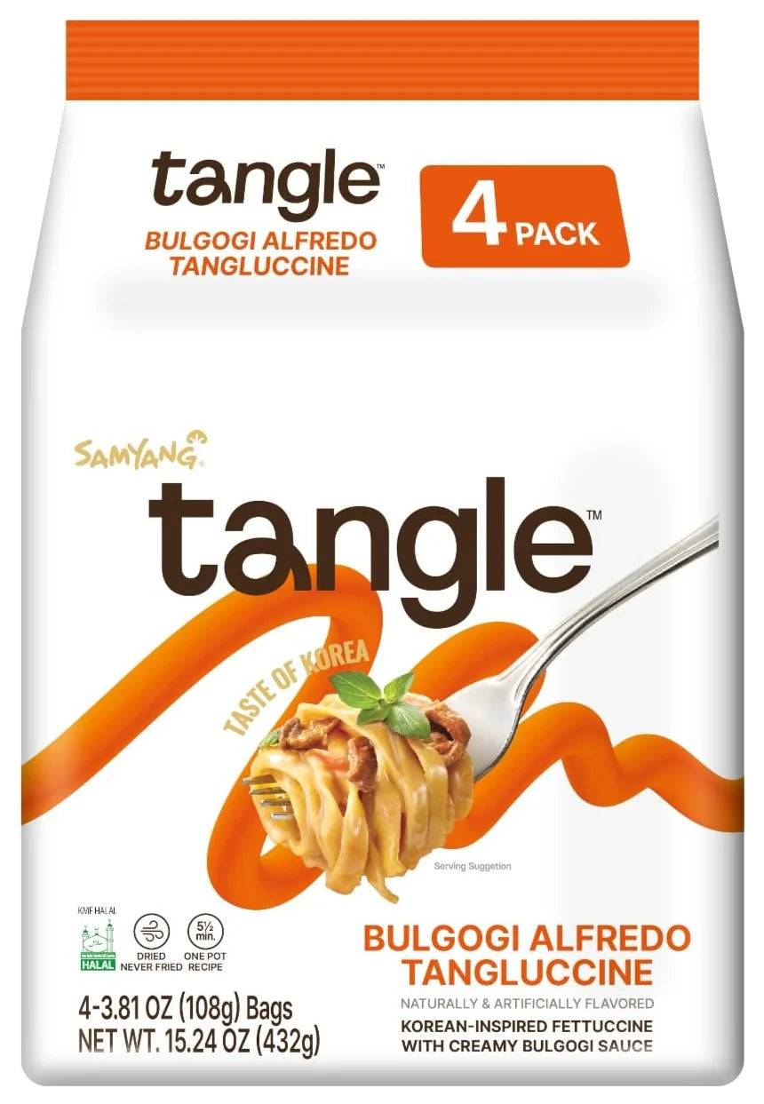 Samyang Tangle Bulgogi Cream Pasta (108g x 4 ) Multipack