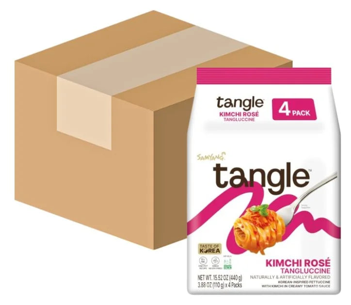 Samyang Tangle Kimchi Rose Pasta (110g x 4) (Case of 8)