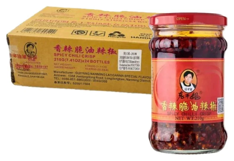 Lao Gan Ma Crispy Chilli In Oil 210G (Case of 24)