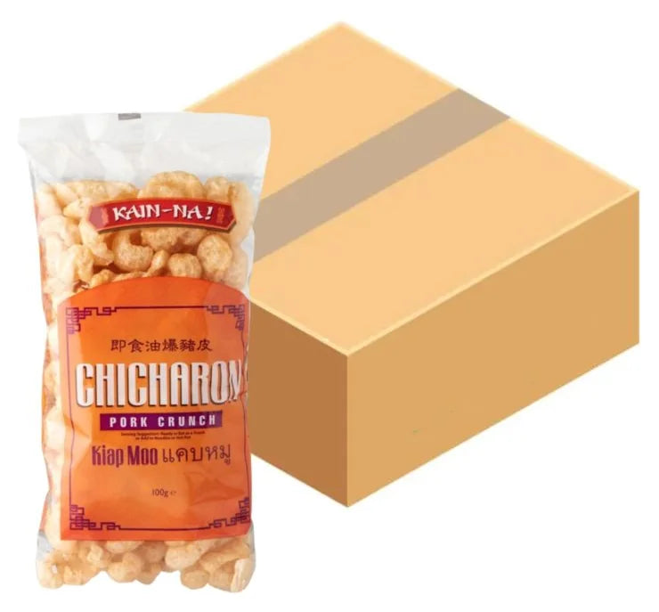 Kain-Na! Chicharon Pork Crunch 100G (Case of 30)
