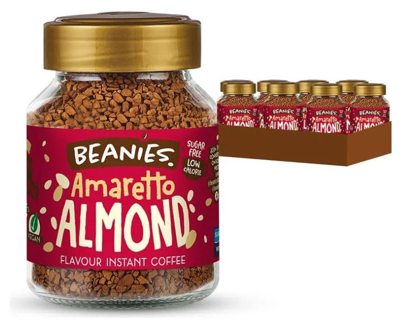 Beanies Coffee Amaretto Almond 50G (Case of 6)
