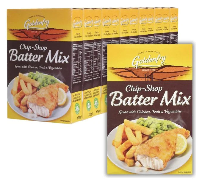 Goldenfry Chip Shop Batter Mix 170G (Case of 12)