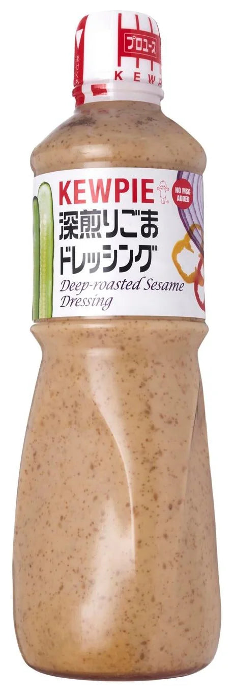 Kewpie Deep-Roasted Sesame Dressing -No MSG 1L
