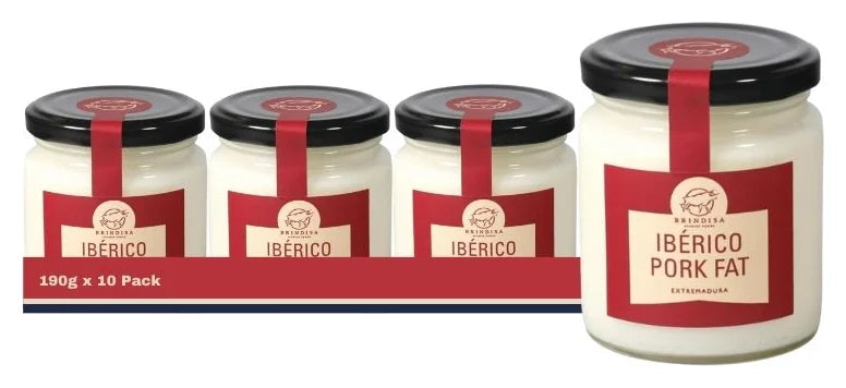 Brindisa Iberico Pork Fat 190G (Case of 10)