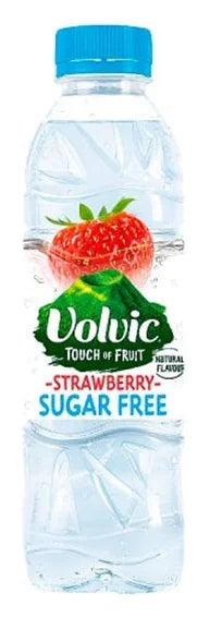 Volvic Touch of Fruit Strawberry Sugar Free 500ML (Case of 12)