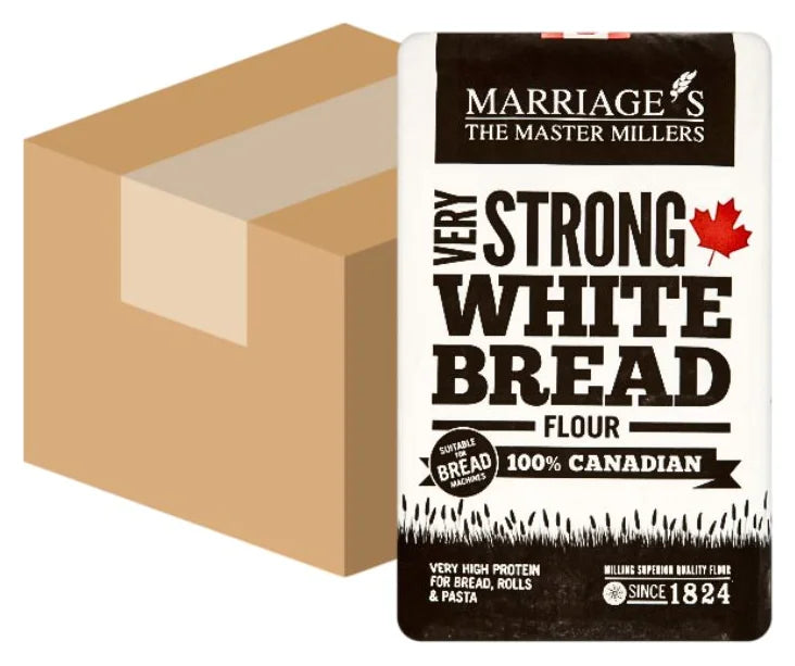 Marriages Millers Very Strong White 100% Canadian 1.5KG (Case of 5)