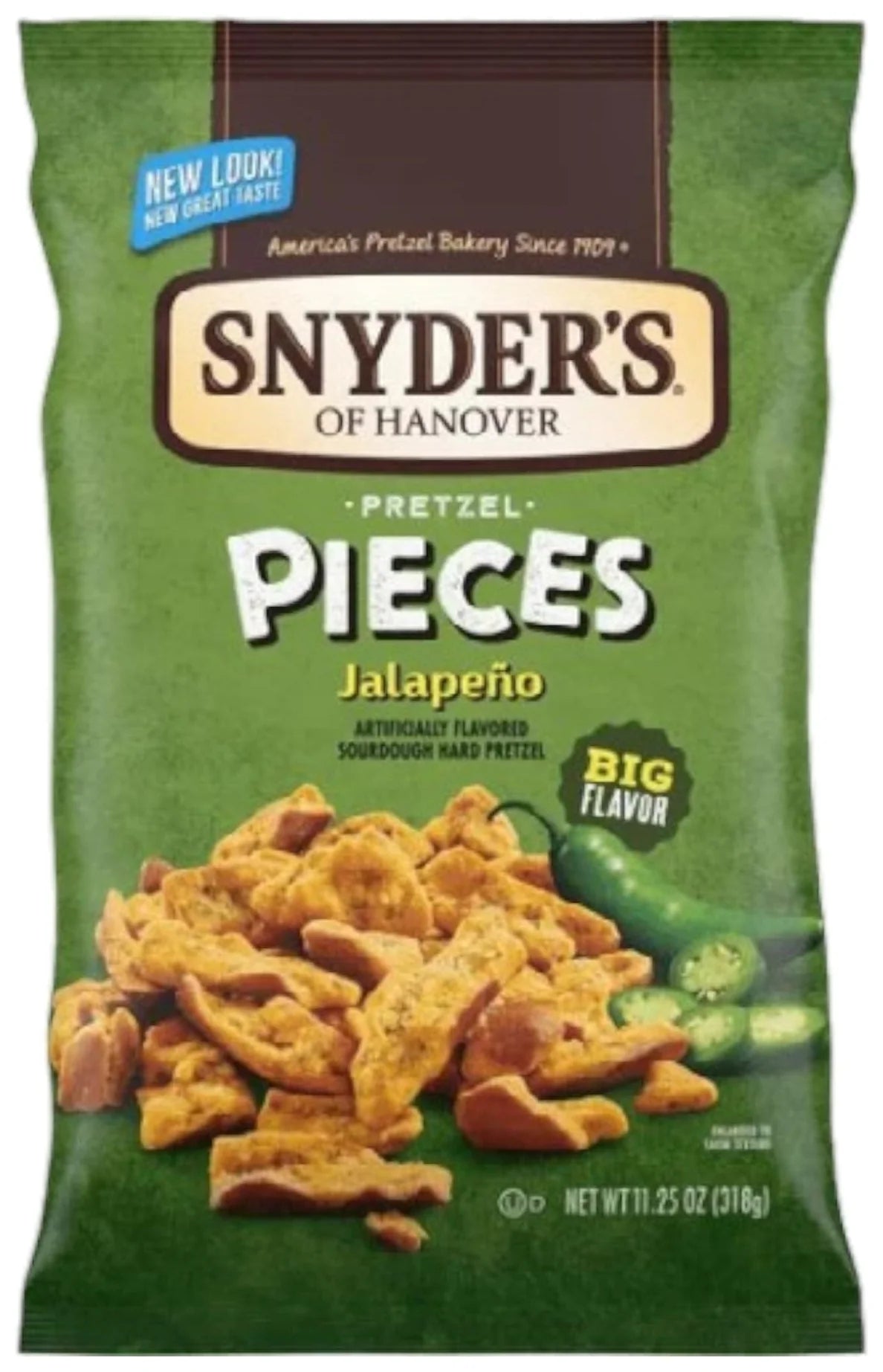 Snyder's Pretzel Pieces Jalapeno 11.25oz (318g)