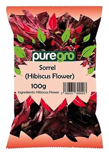 Puregro Sorrel (Hibiscus Flower) 100G