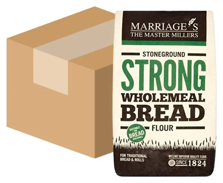 Marriages Strong Stoneground Wholemeal 1.5KG (Case of 5)