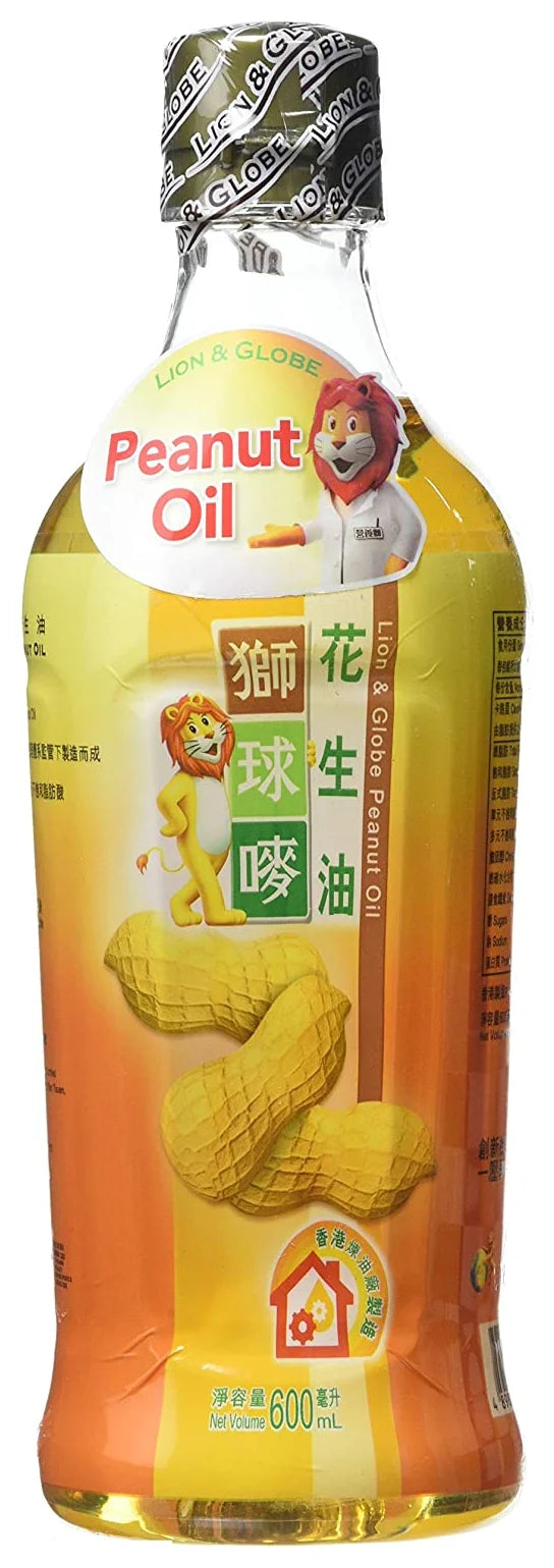 Lion And Globe Peanut Oil 600ML (Case of 24)