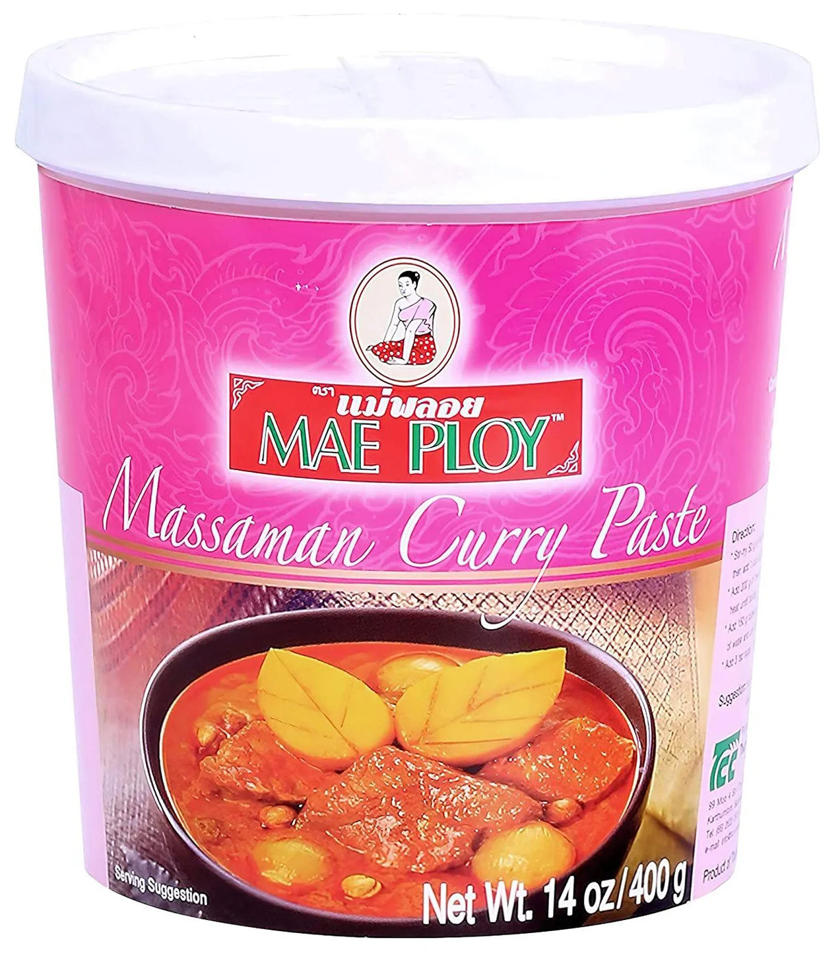 Mae Ploy Massaman Curry Paste 400G - World Food Shop