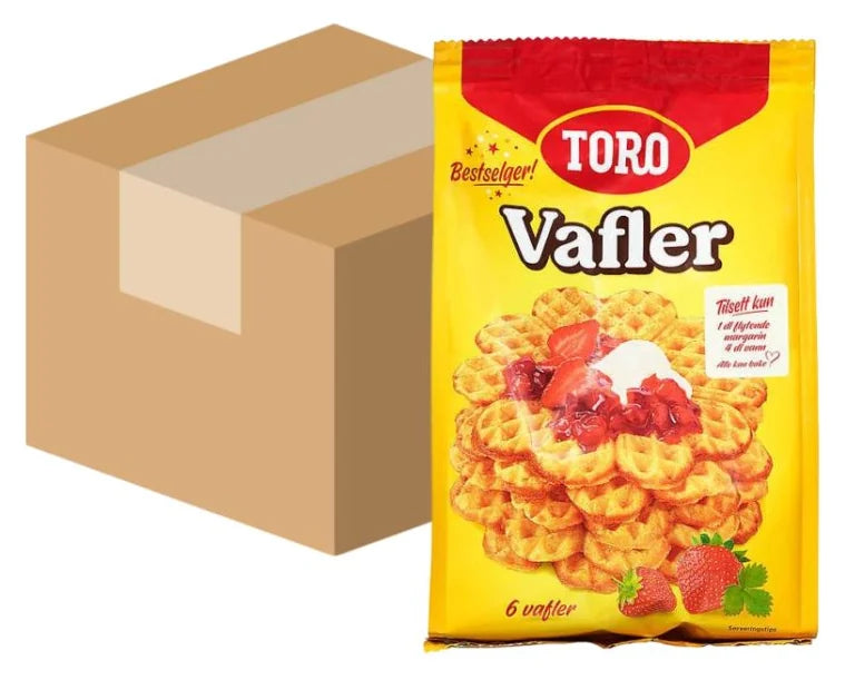 Toro Vafler – Waffle Mix 246G (Case of 8)