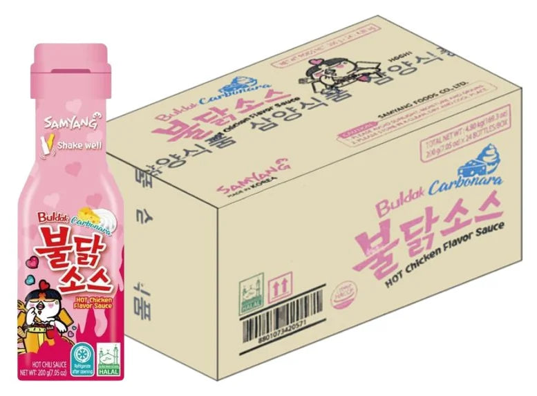 Samyang Hot Chicken Flavour Sauce Carbonara 200G (Case of 24)