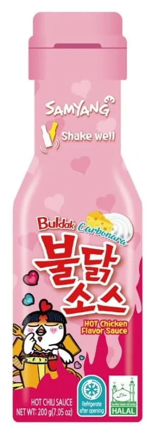 Samyang Hot Chicken Flavour Sauce Carbonara 200G (Case of 24)