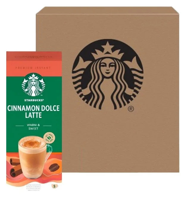 Starbucks Premium Instant Cinnamon Dolce Latte (5x23.5G) Case of 6