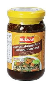 BUENAS Sauteed Shrimp Paste (Guisado) - Regular 250G (Case of 24)