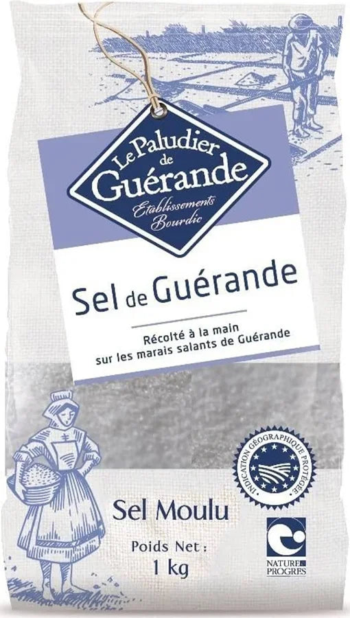 Celtic Sea Salt/Sel De Guerande Fine 1KG