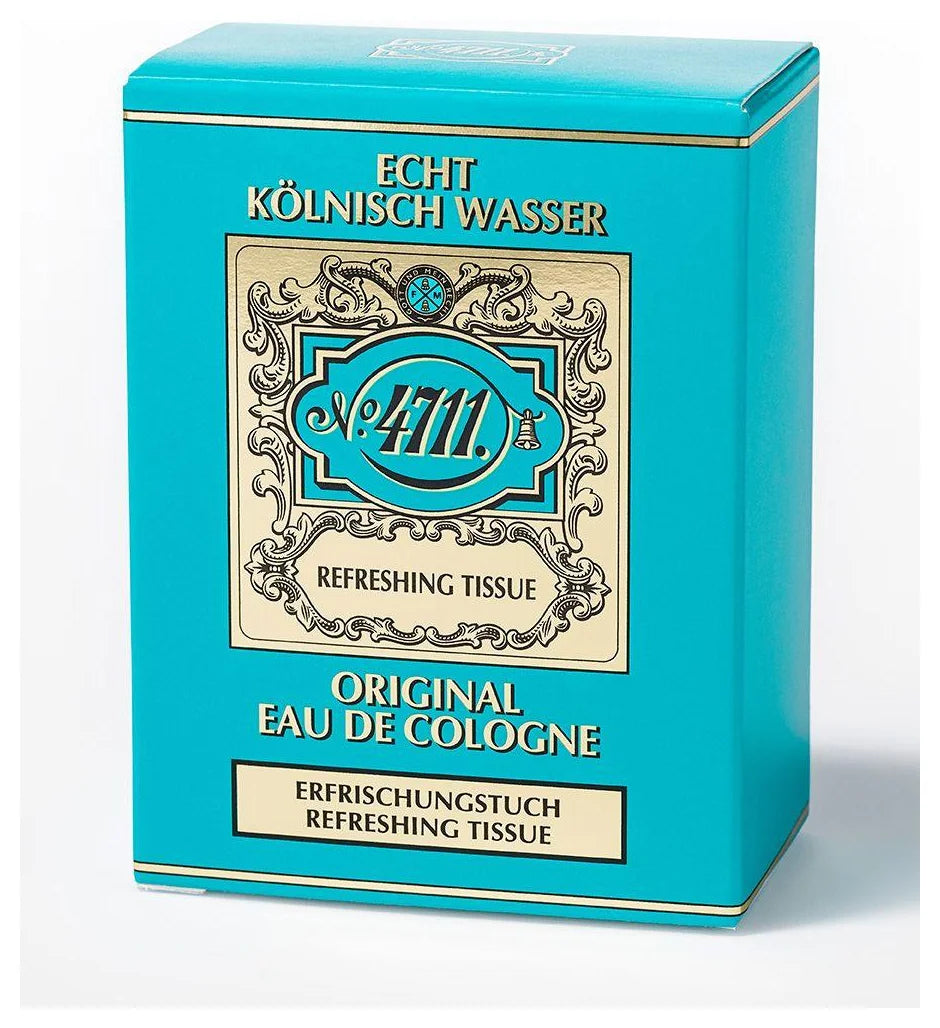 4711 Original Eau De Cologne Refreshing Tissues 10Pcs - World Food Shop