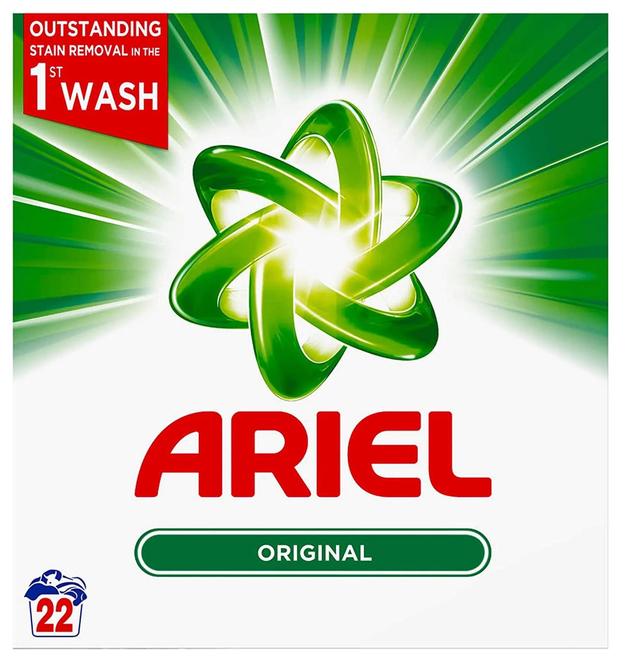 Ariel Washing Powder Bio 22 Wash (1.43Kg) - World Food Shop