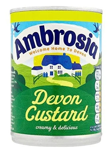 Ambrosia Devon Custard Tin 400G - World Food Shop