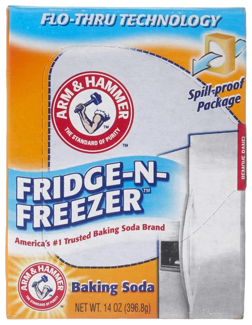 Arm & Hammer Pure Baking Soda Fridge Freezer 397g 14oz