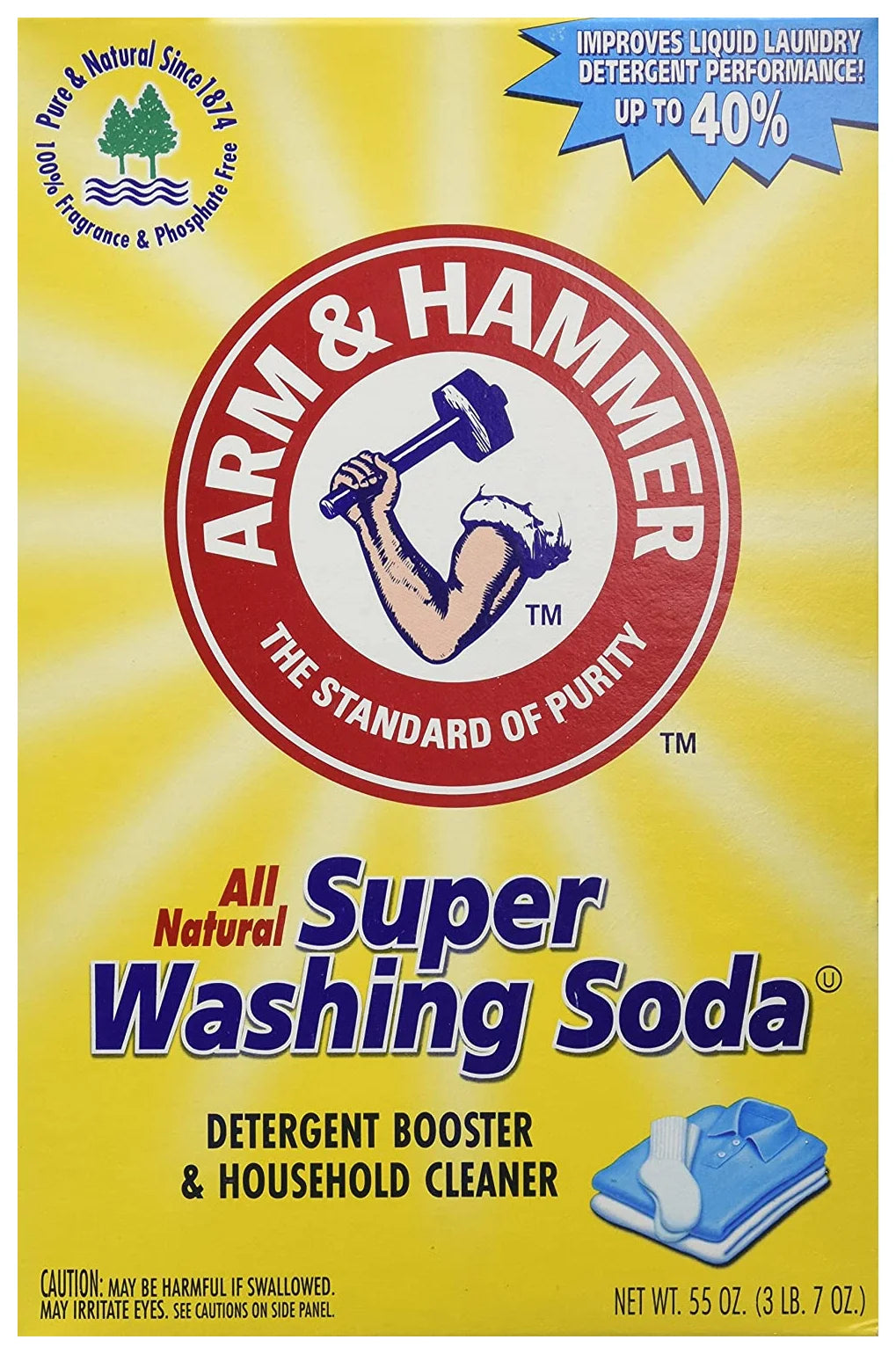 Arm & Hammer Super Washing Soda 1.55kg 55oz