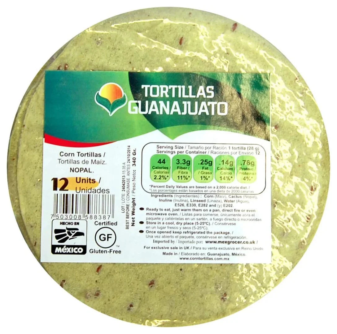 15CM Cactus Corn Tortillas 340G