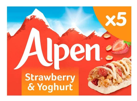Alpen Strawberry and Yoghurt 5Pk